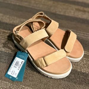 Roxy Himari Tan Sandals